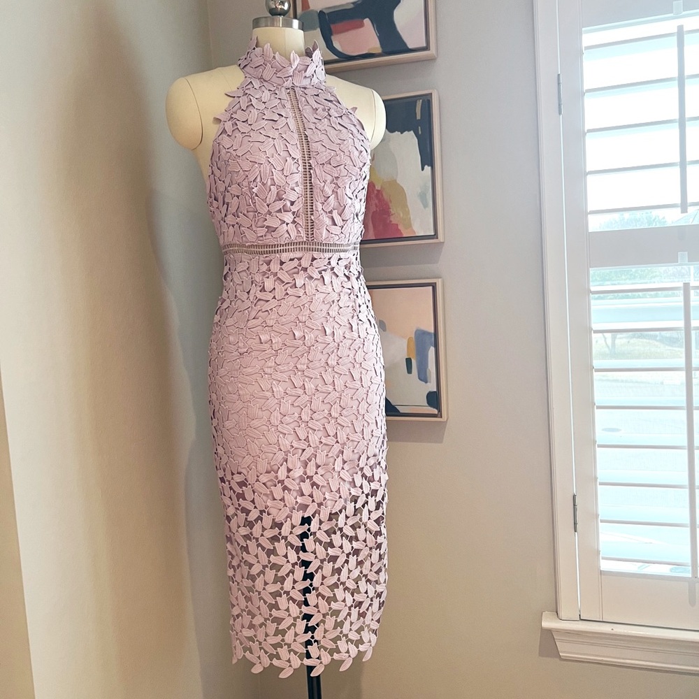 NWT Lavender Bardot Dress (perfect for Easter)